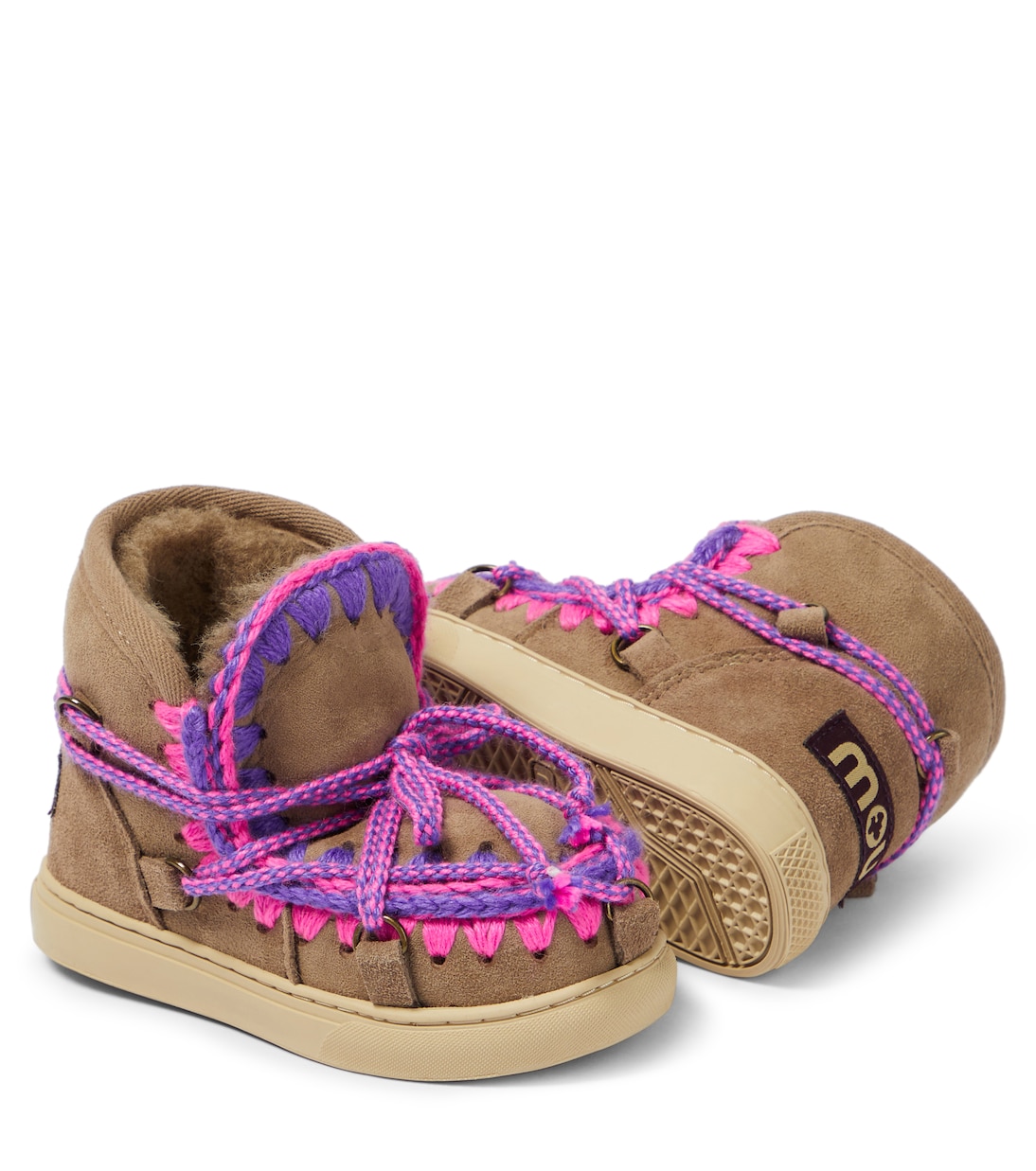 Scoubidou suede sneakers | Mou Kids