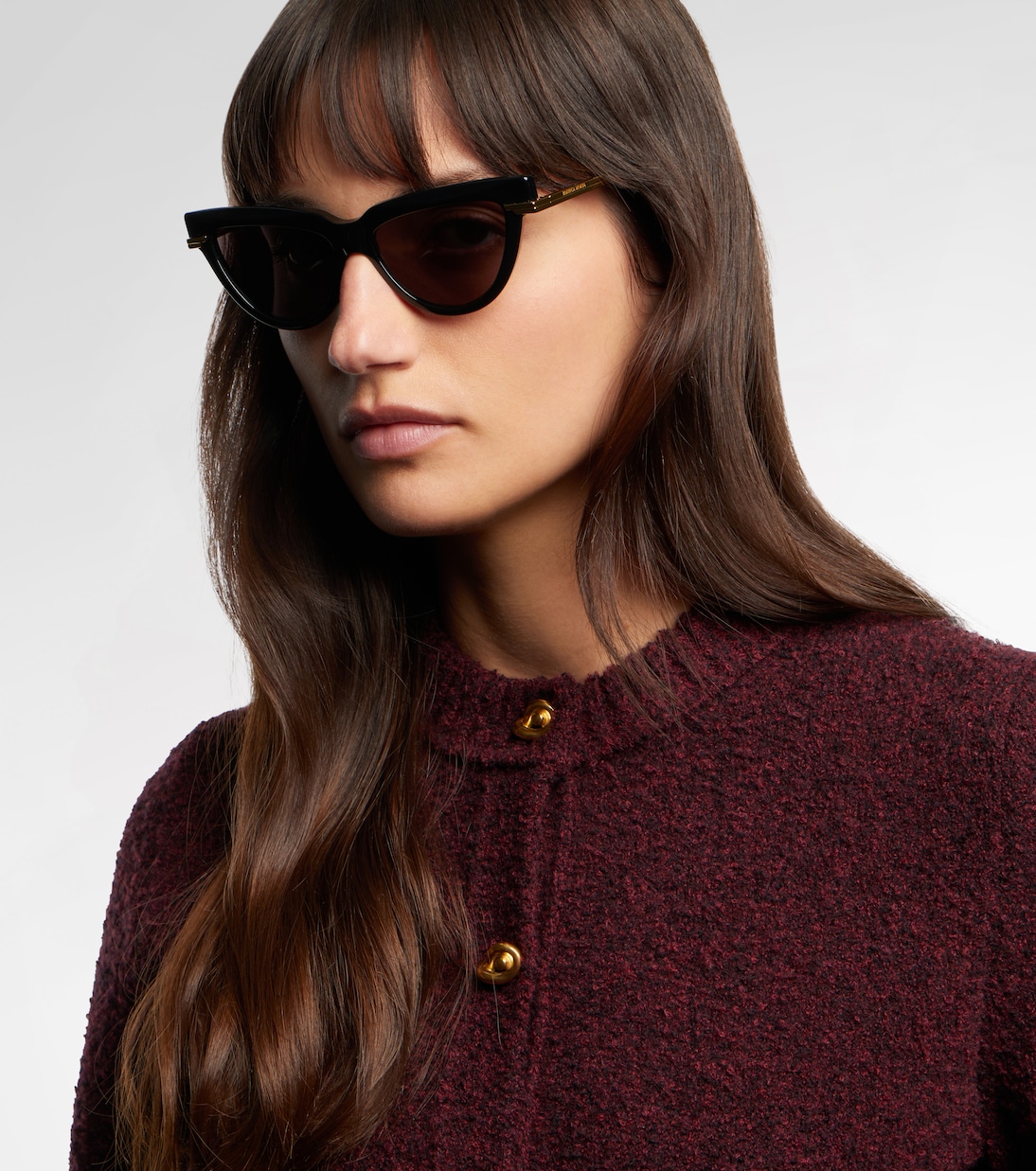 Occhiali da sole cat-eye | Bottega Veneta