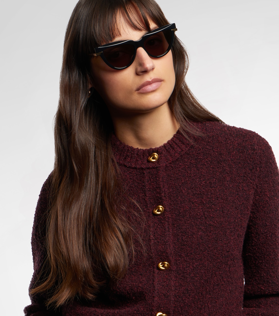 Occhiali da sole cat-eye | Bottega Veneta