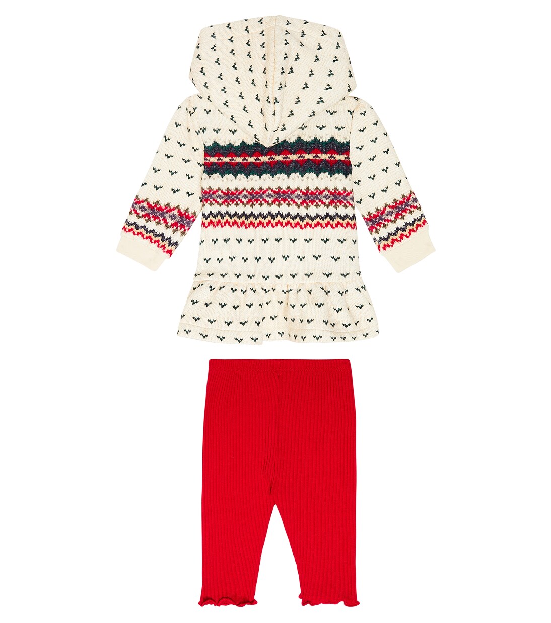 Baby cotton-blend hoodie and leggings set | Polo Ralph Lauren Kids