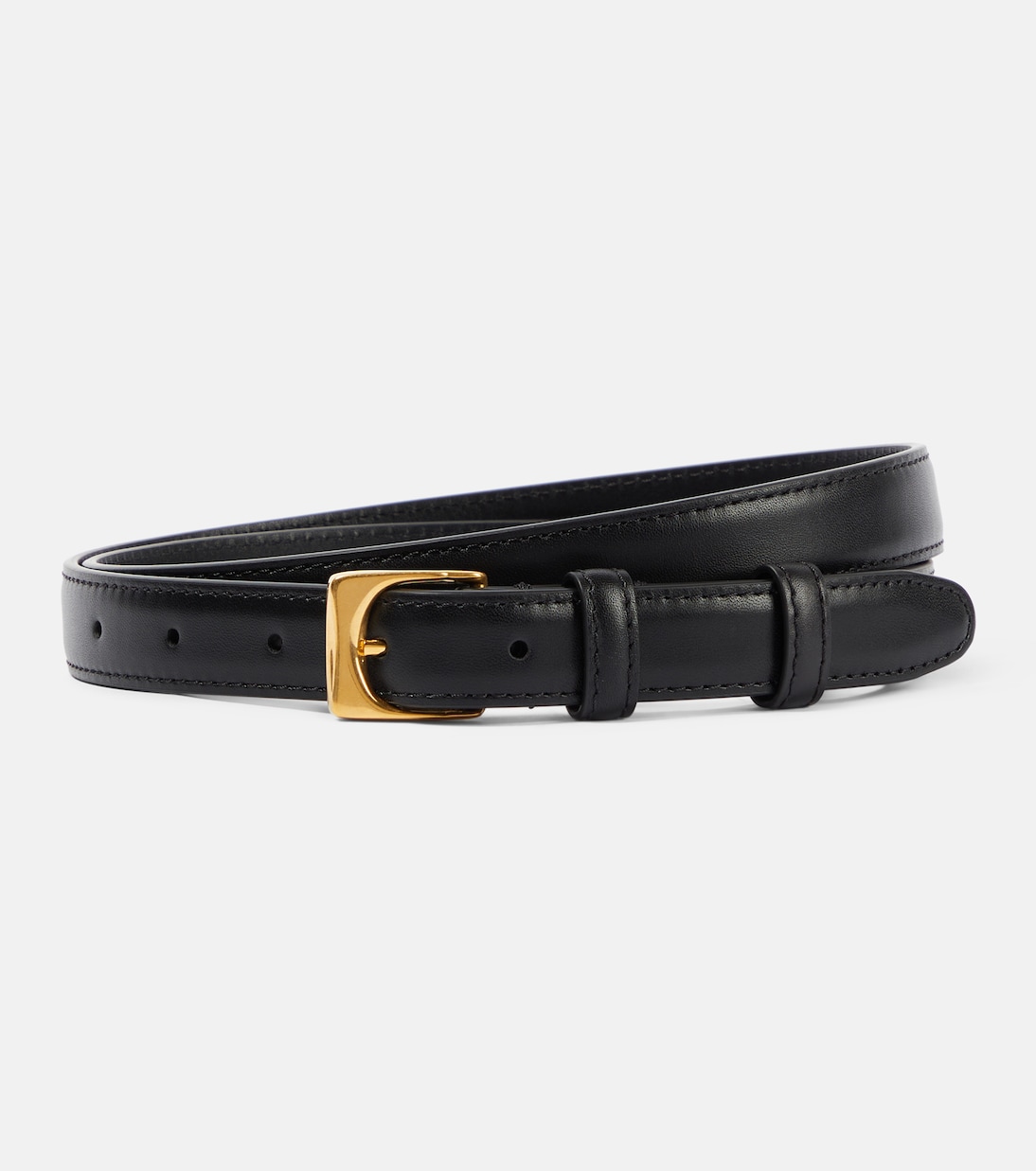 Slim leather belt | The Row