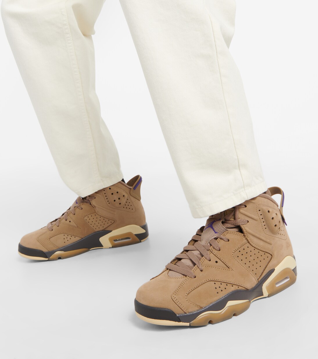 Air Jordan 6 Retro suede sneakers | Nike