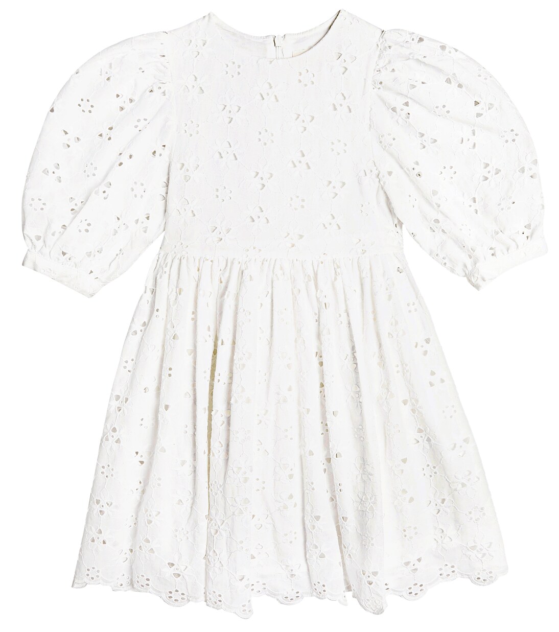 Abbott broderie anglaise cotton-blend dress | The New Society