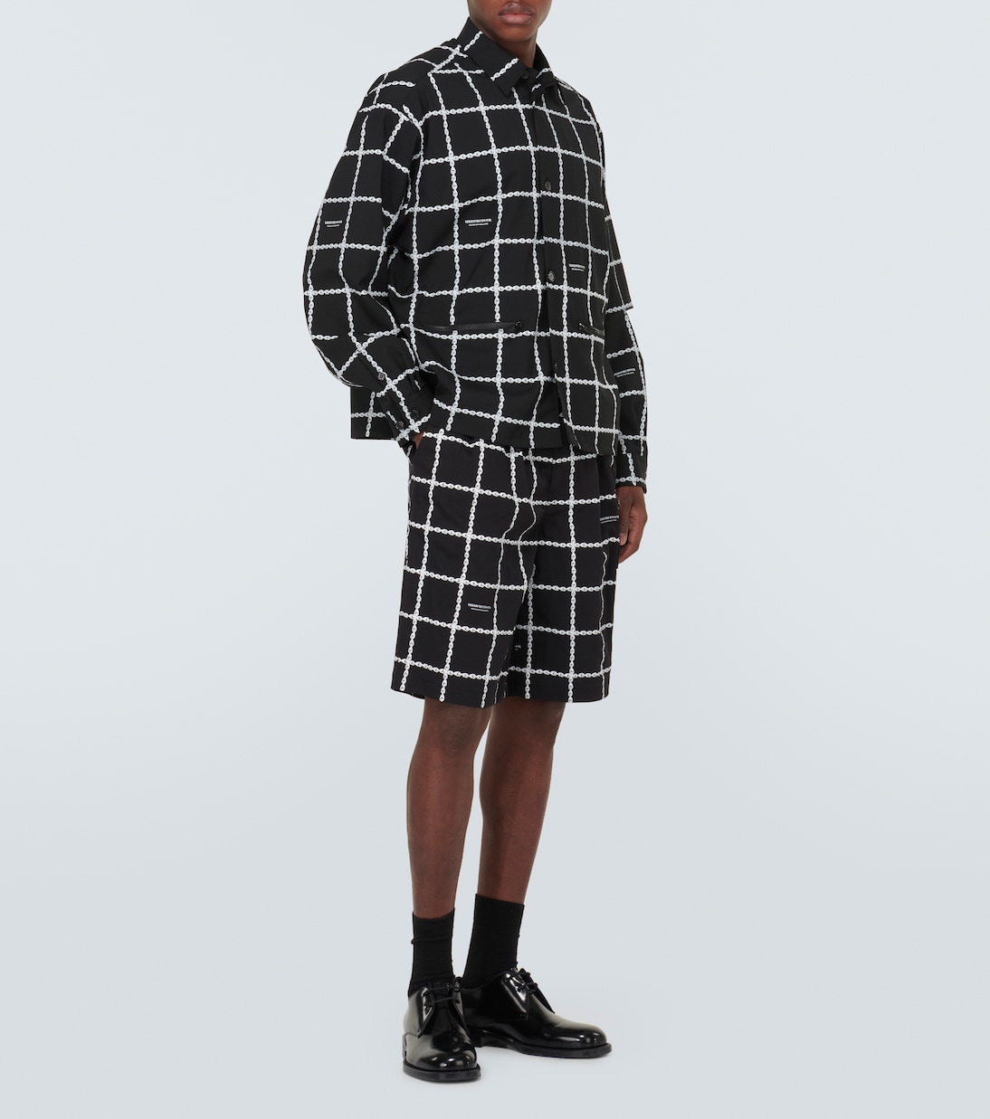 Printed wool-blend jacket | Undercover