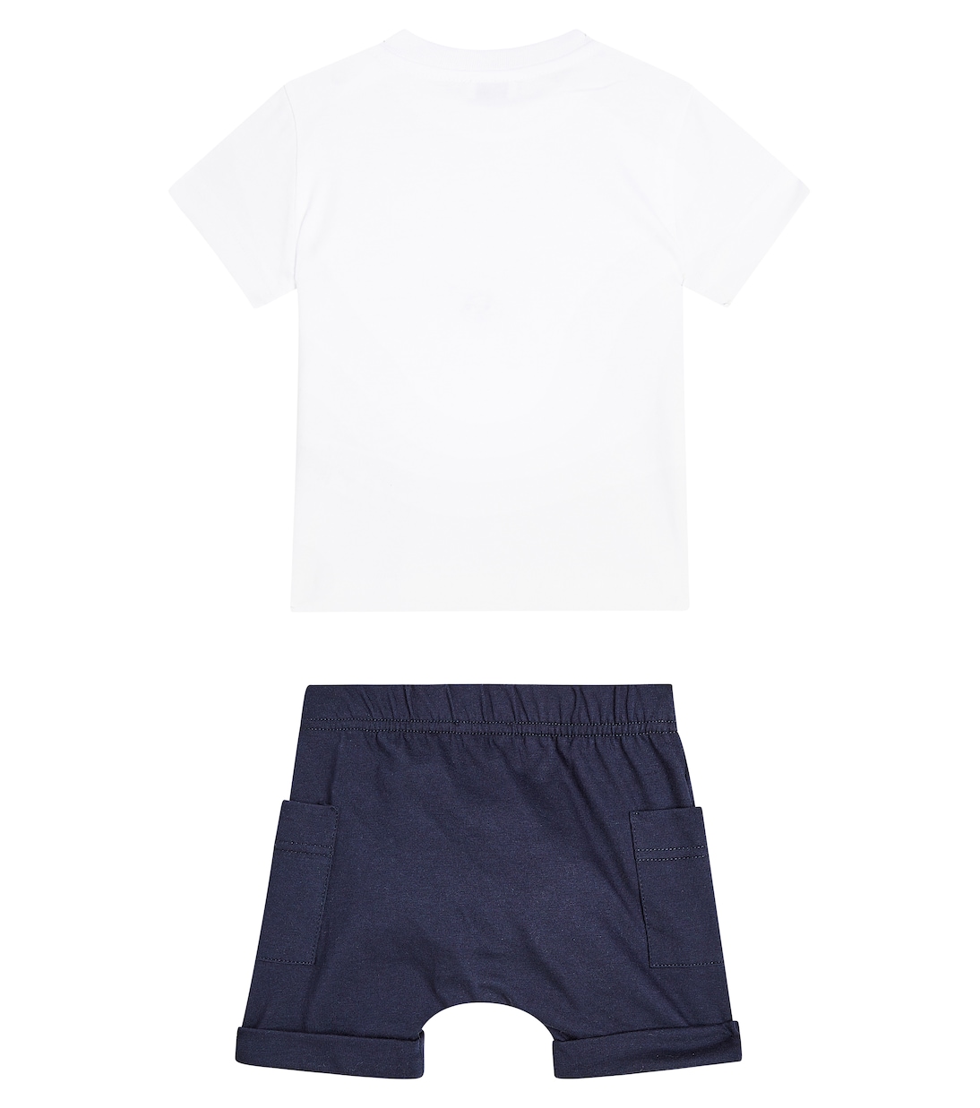 Bébé – Ensemble t-shirt et short en coton | Il Gufo