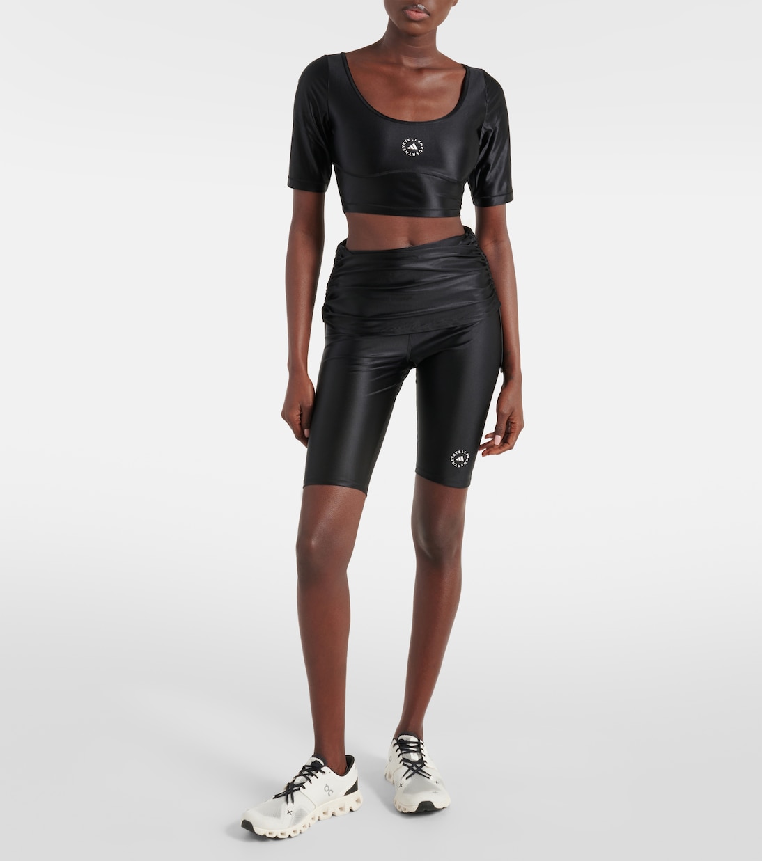Logo technical crop top | Adidas by Stella McCartney