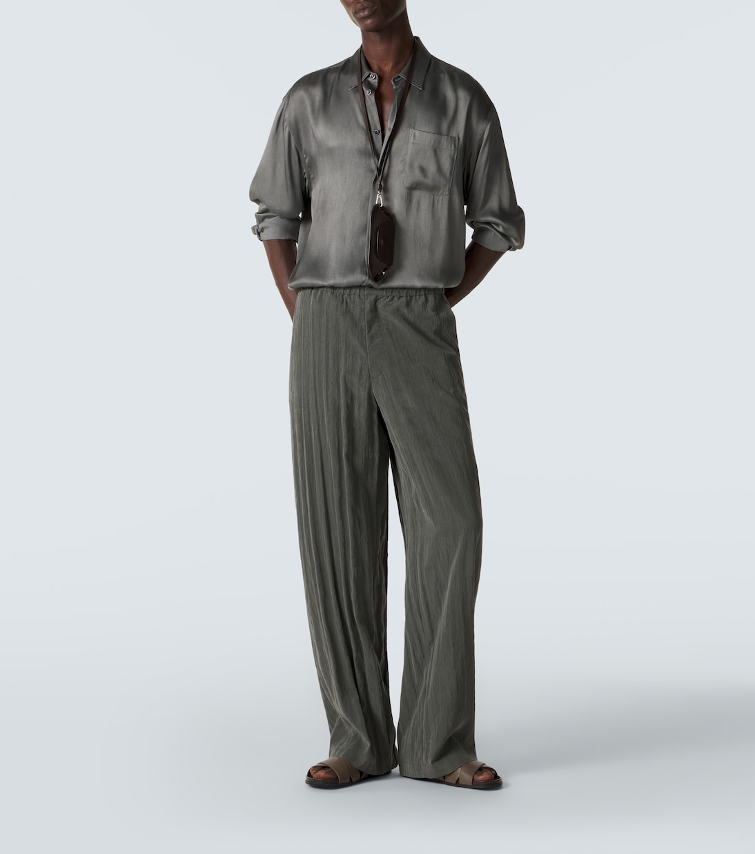 Inezmu leather sandals | Manolo Blahnik