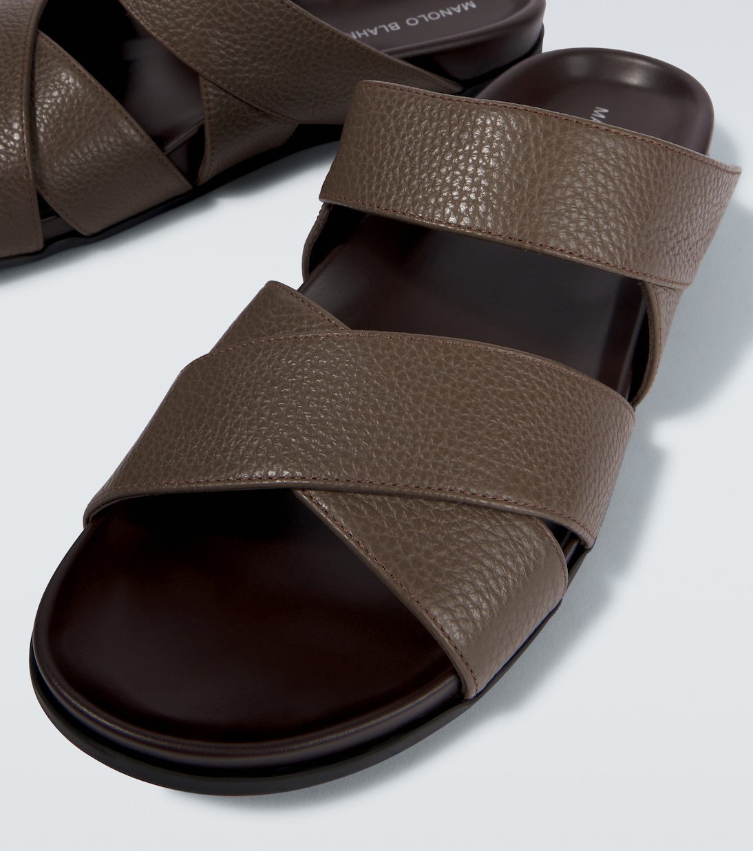 Inezmu leather sandals | Manolo Blahnik