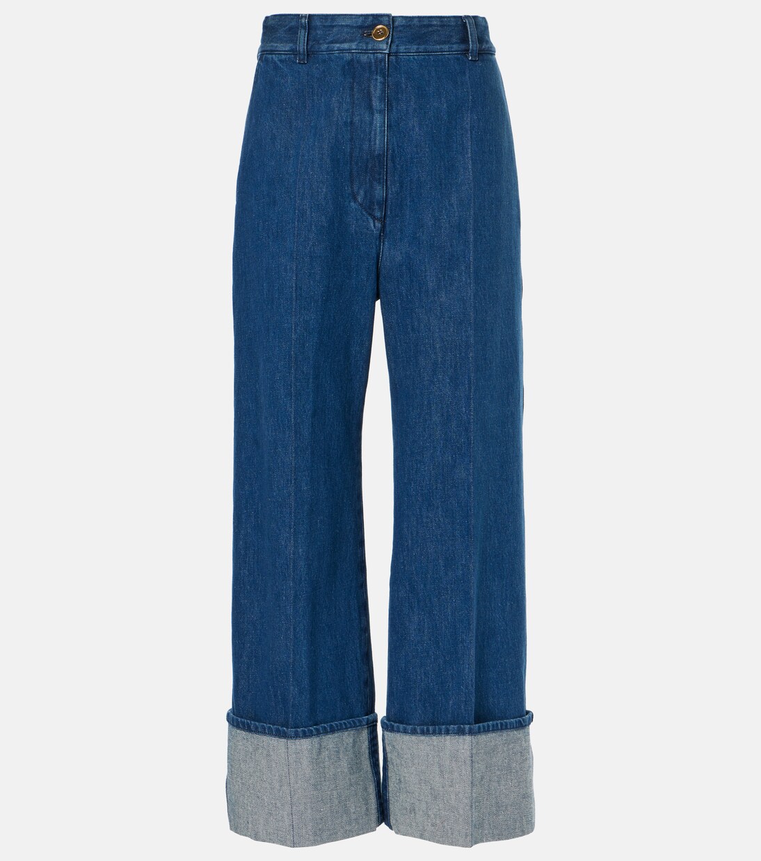 Cropped wide-leg jeans | Patou