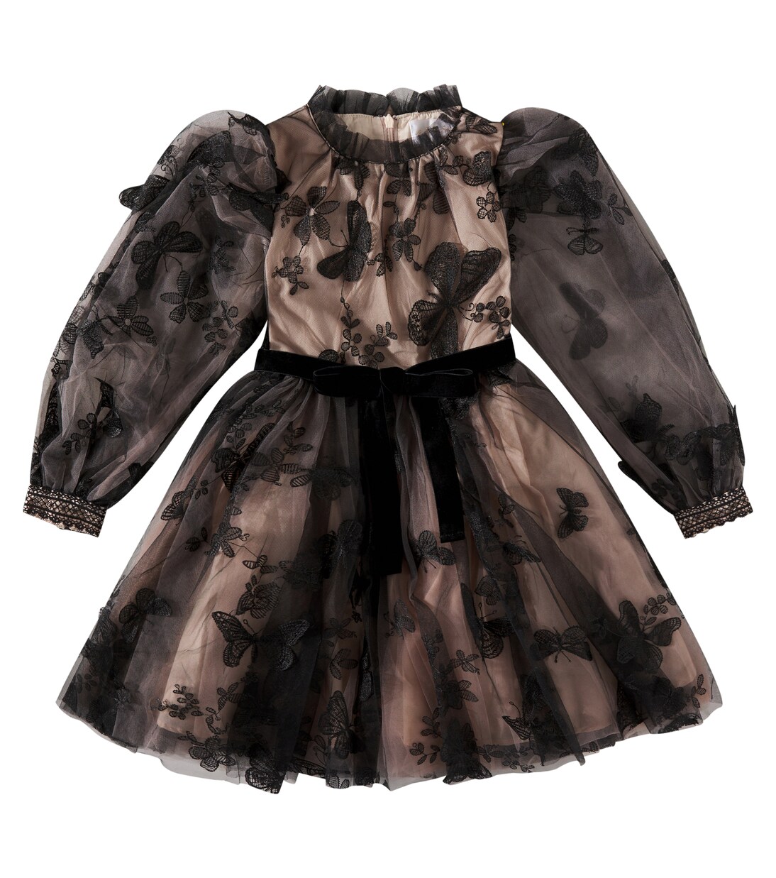 Robe en tulle à ornements | Petite Amalie  