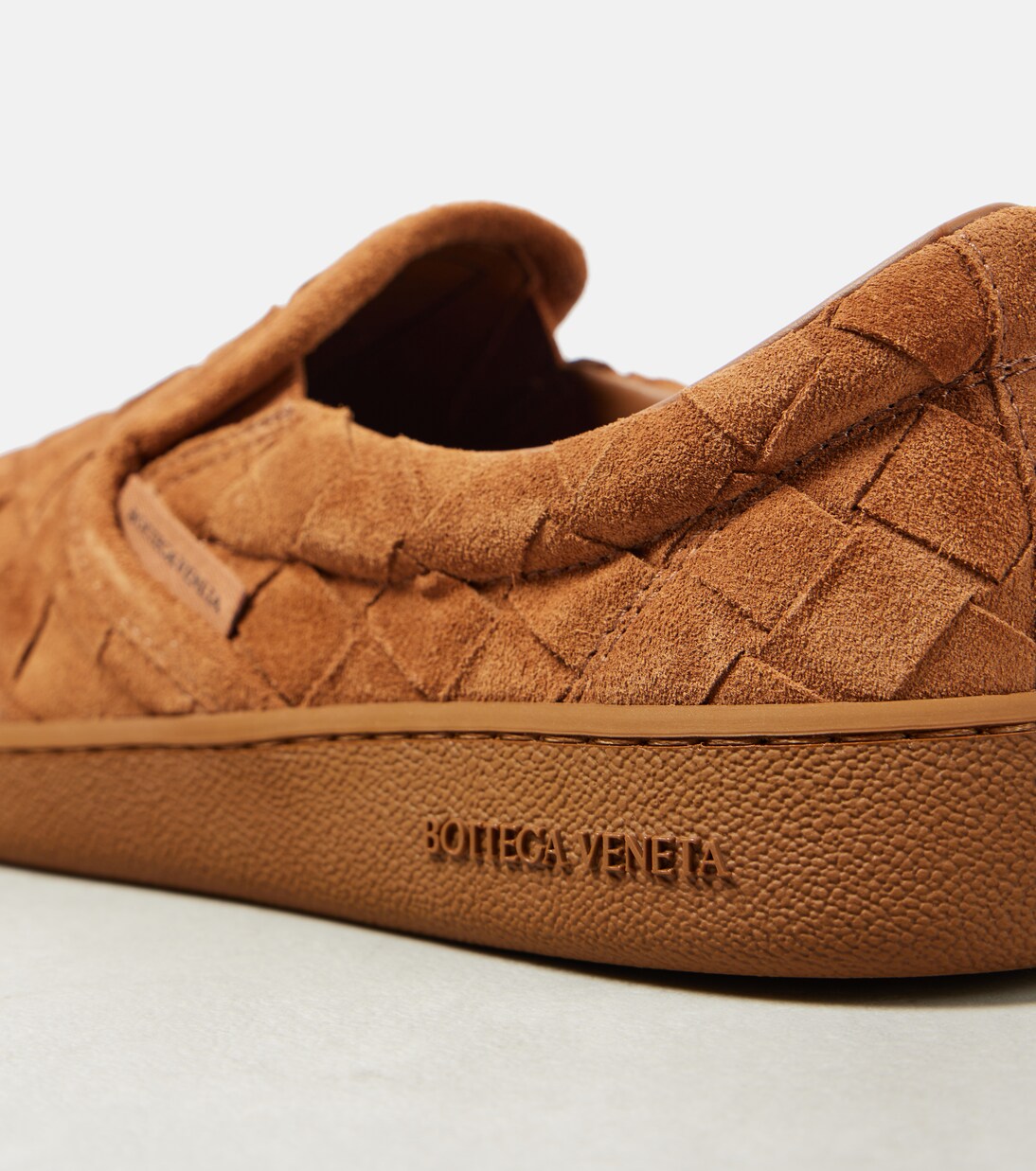 Zapatillas slip-on Sawyer de ante Intrecciato | Bottega Veneta