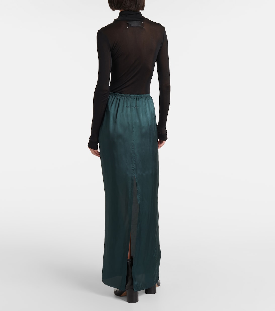 Falda larga de satén | MM6 Maison Margiela