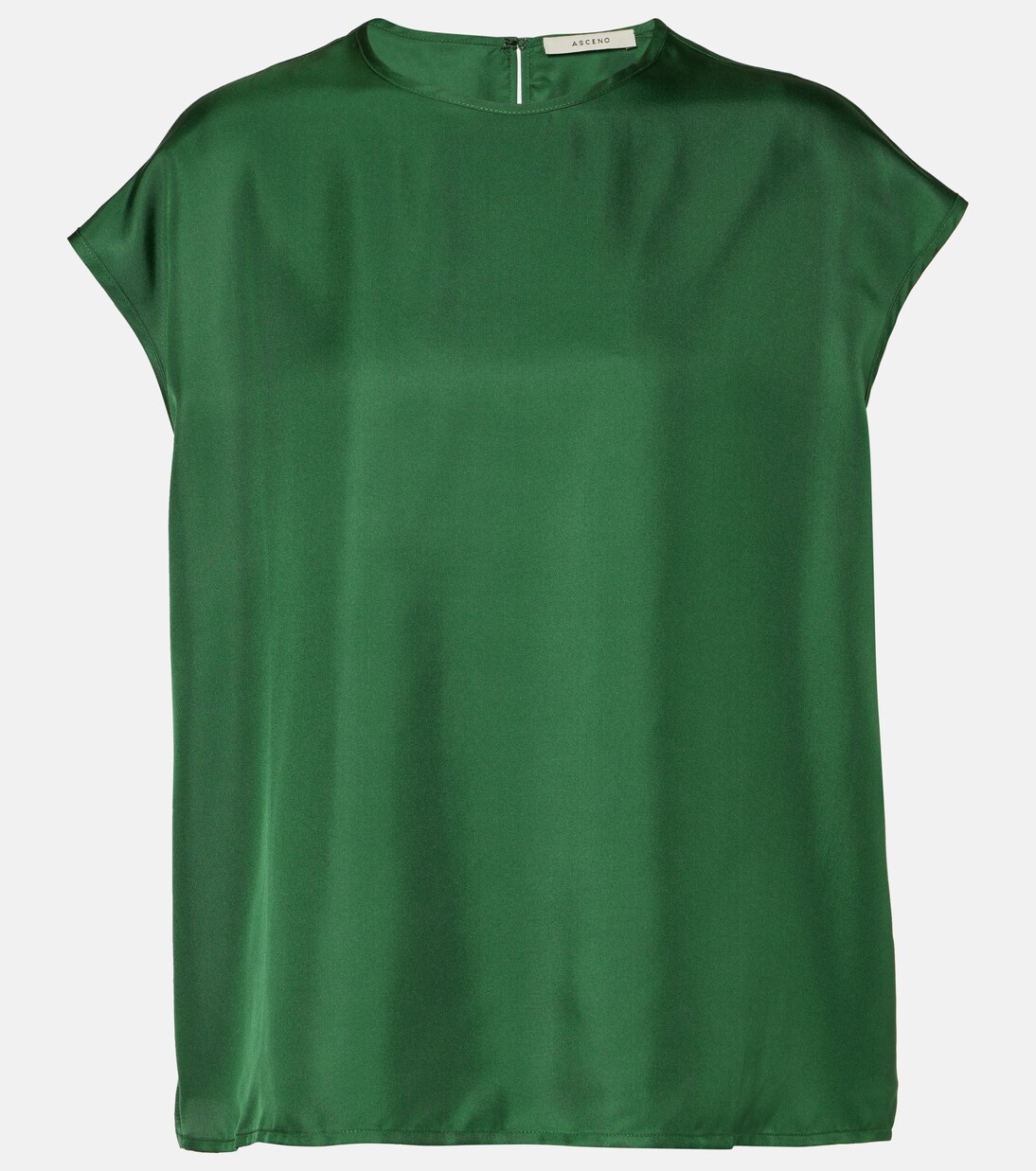 Top Dasha en soie | Asceno