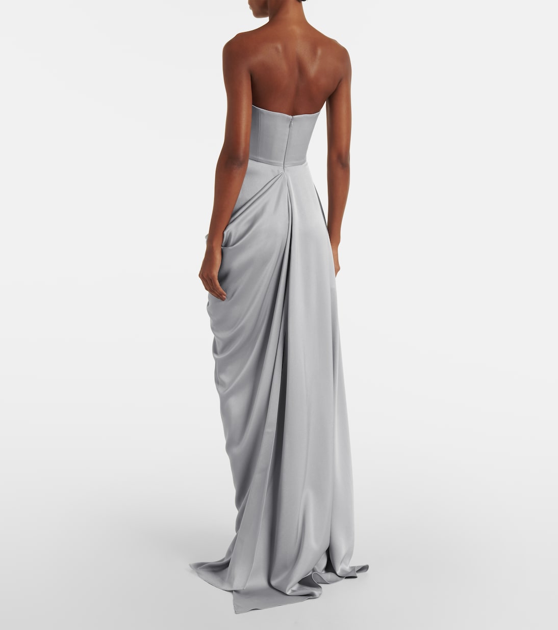 Bustier-Robe aus Crêpe | Alex Perry