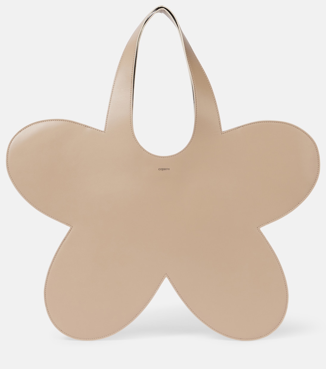 Flower leather tote bag | Coperni