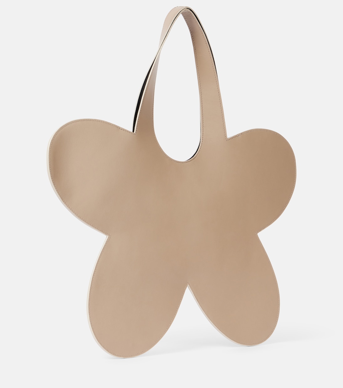 Flower leather tote bag | Coperni