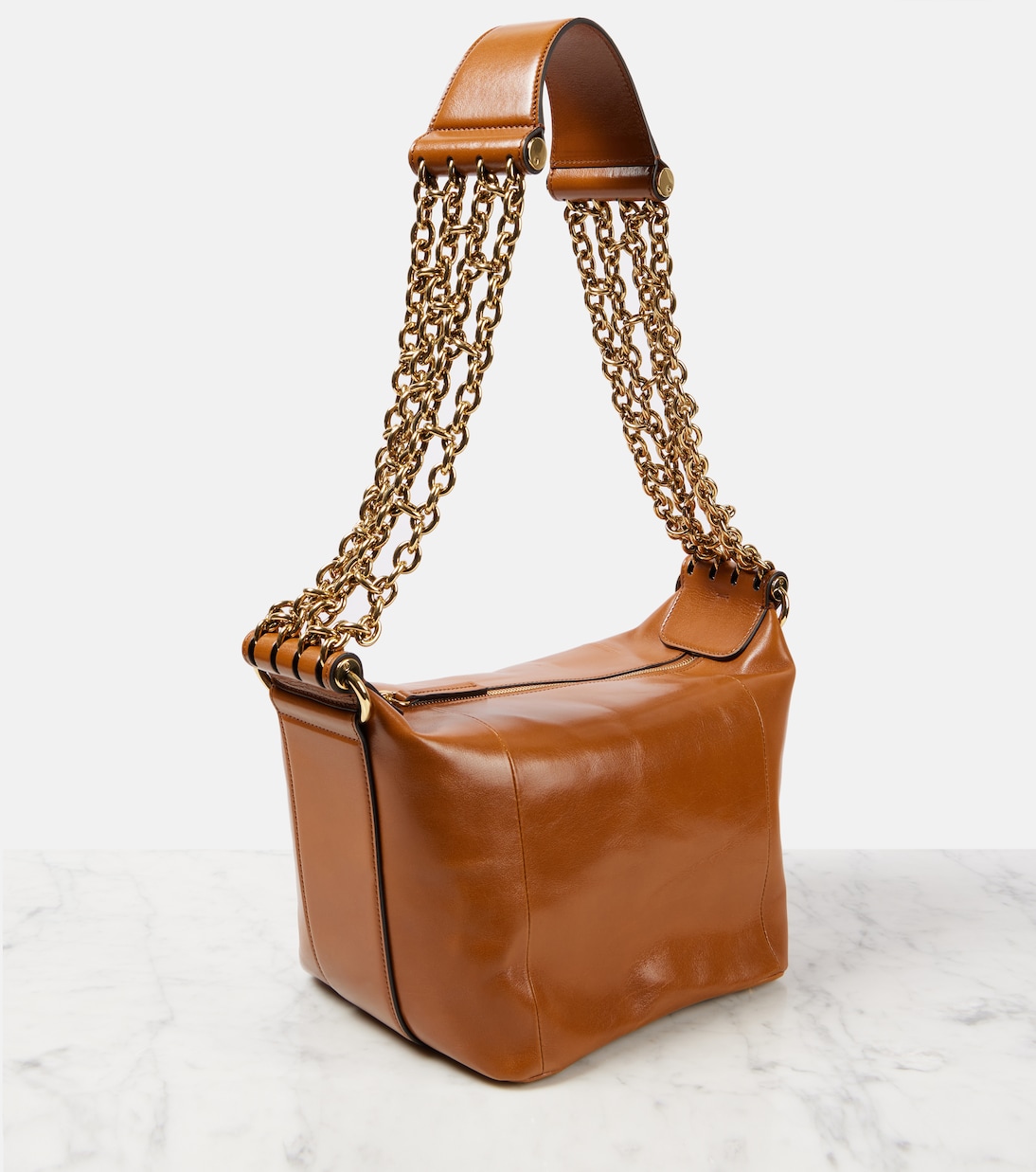 Borsa a spalla Camera Chain in pelle | Chloé