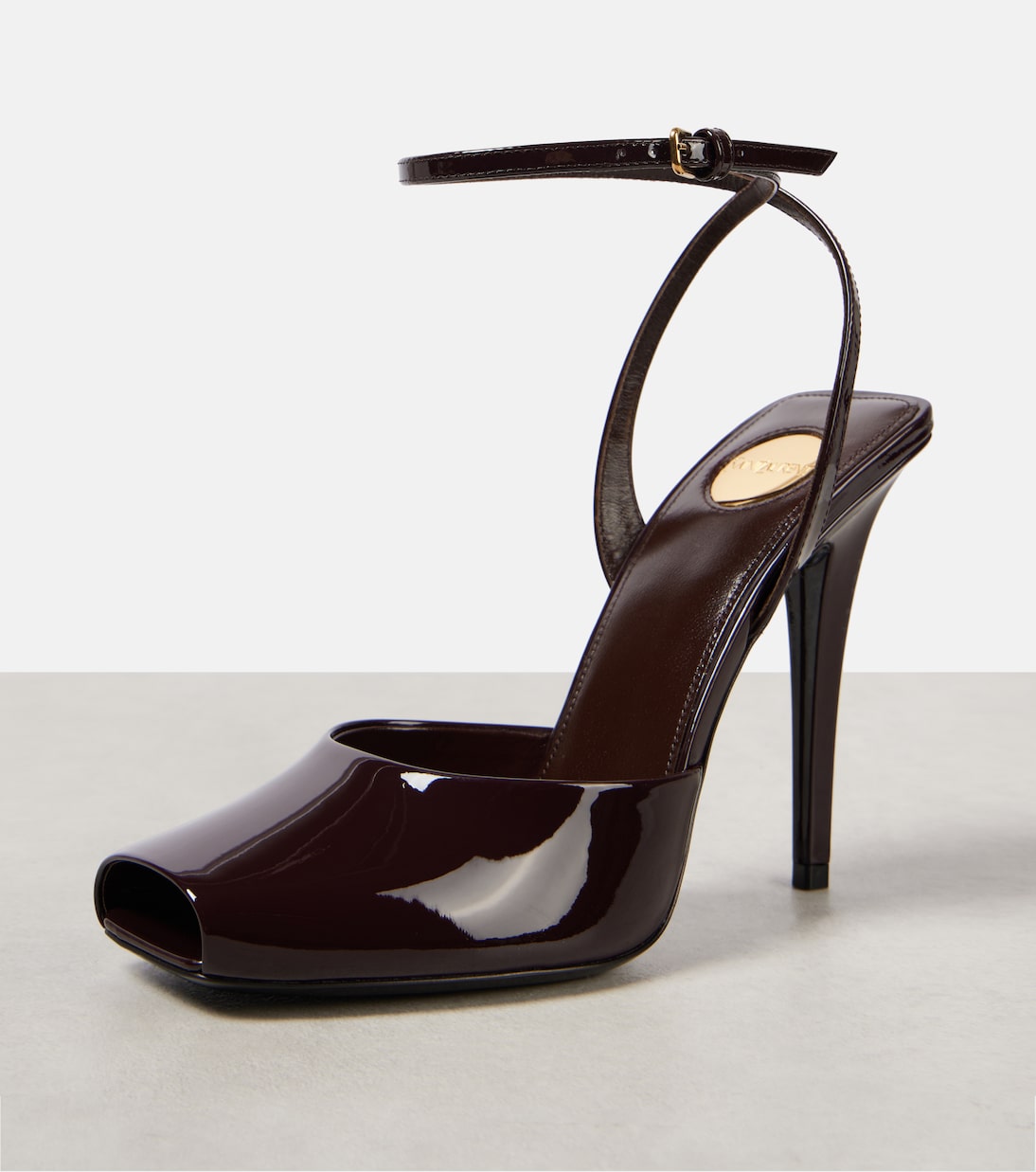 La Scandale 110 patent leather sandals | Saint Laurent