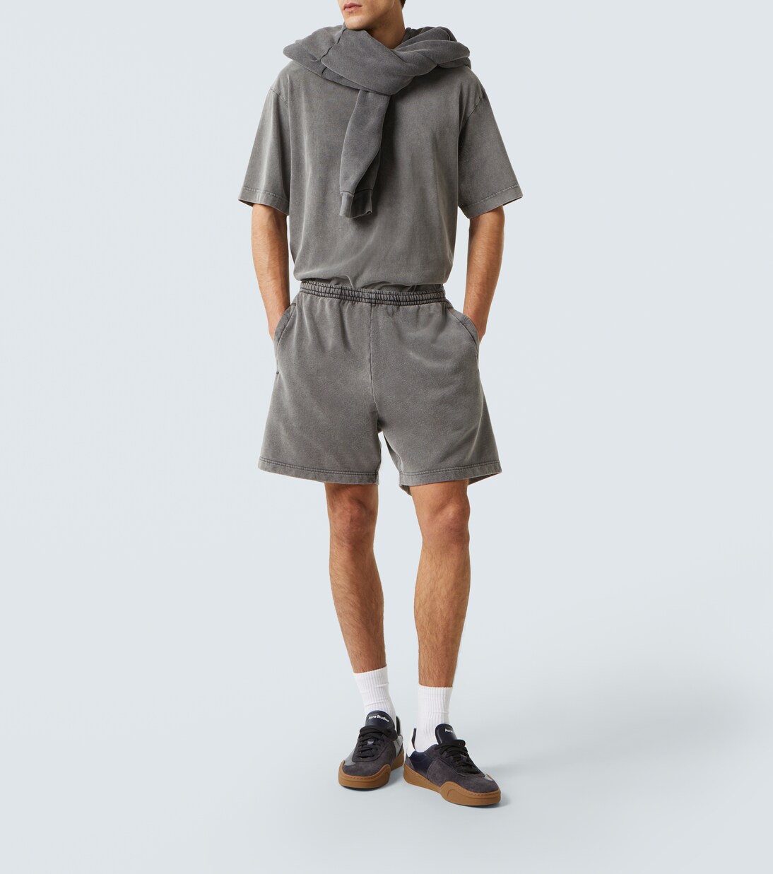 Shorts aus Baumwoll-Jersey | Acne Studios
