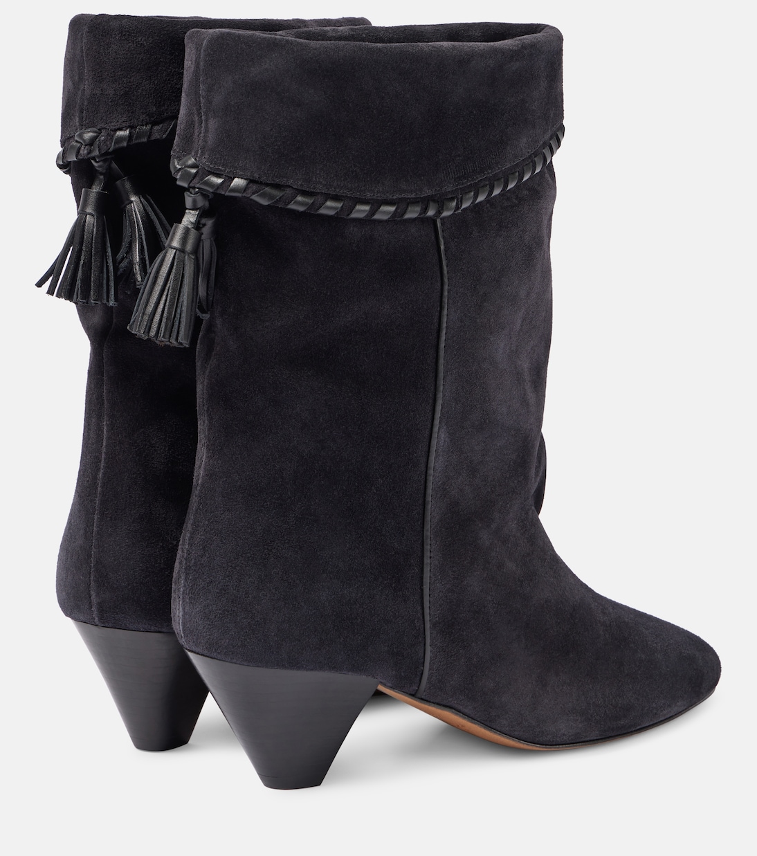 Stiefel Dalby aus Veloursleder | Isabel Marant