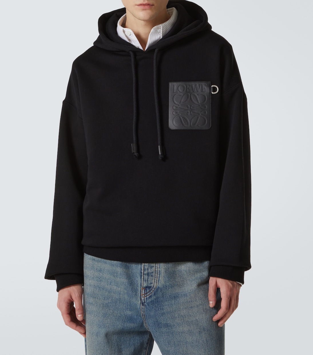 Anagram cotton jersey hoodie | Loewe