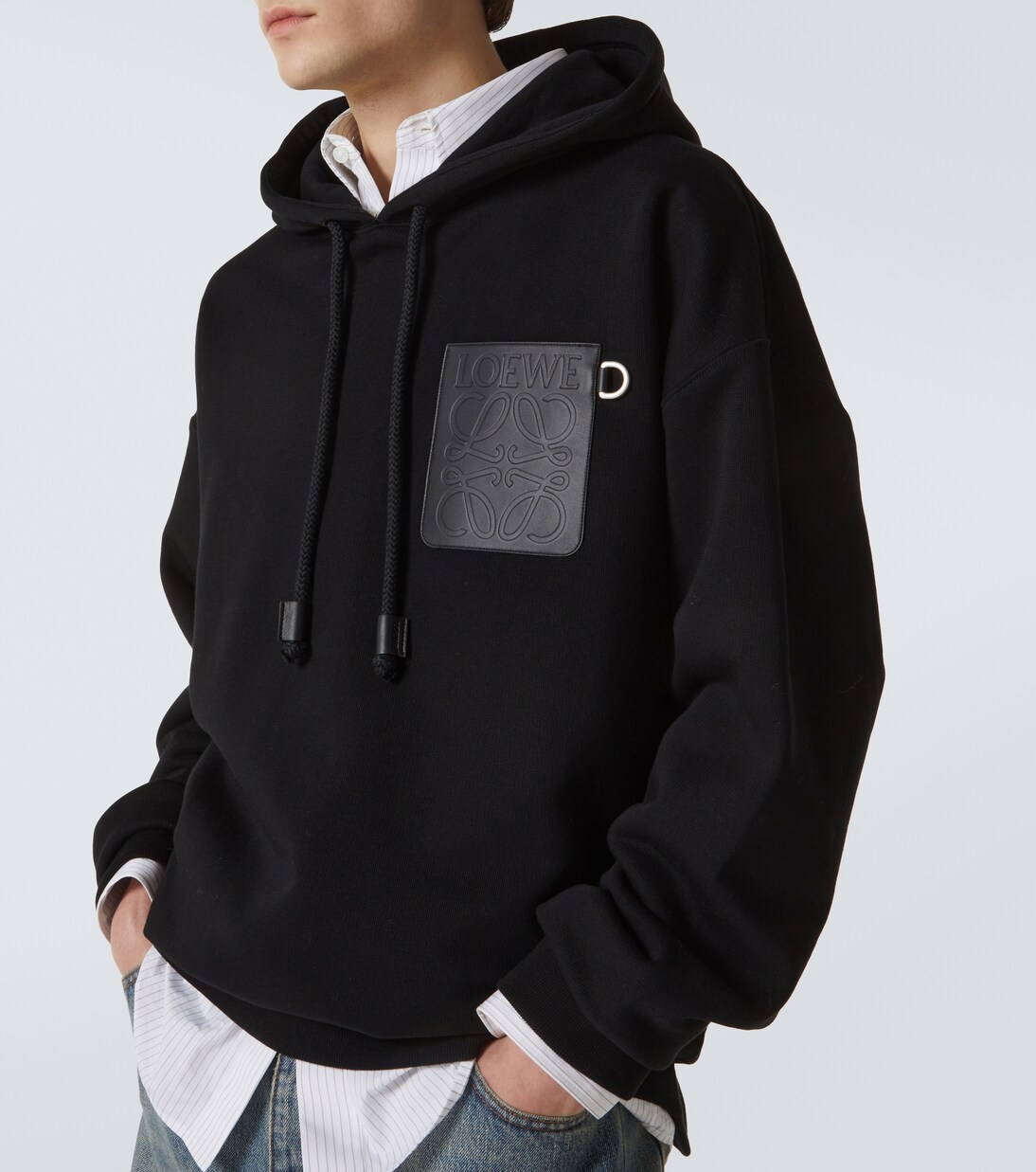 Anagram cotton jersey hoodie | Loewe