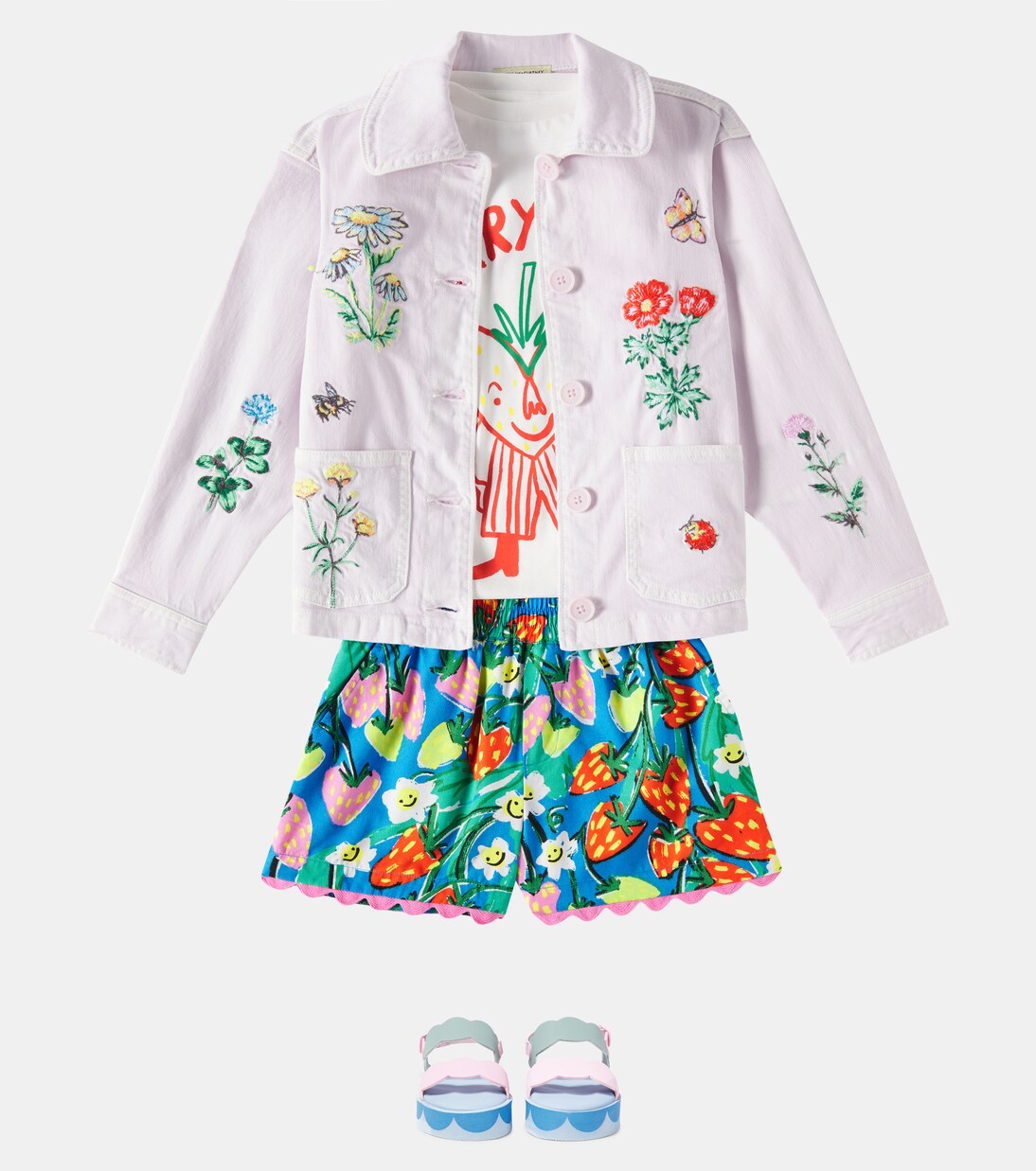 Printed shorts | Stella McCartney Kids