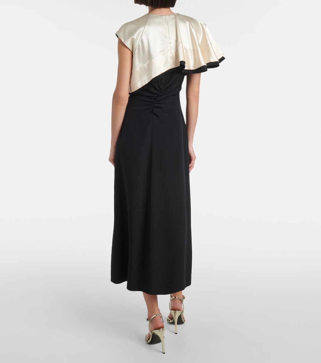 Robe longue Topolino en soie | Altuzarra