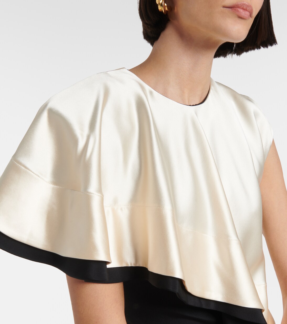 Robe longue Topolino en soie | Altuzarra