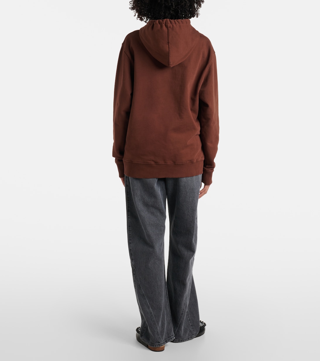 Felpa in jersey di cotone con stampa | JW Anderson