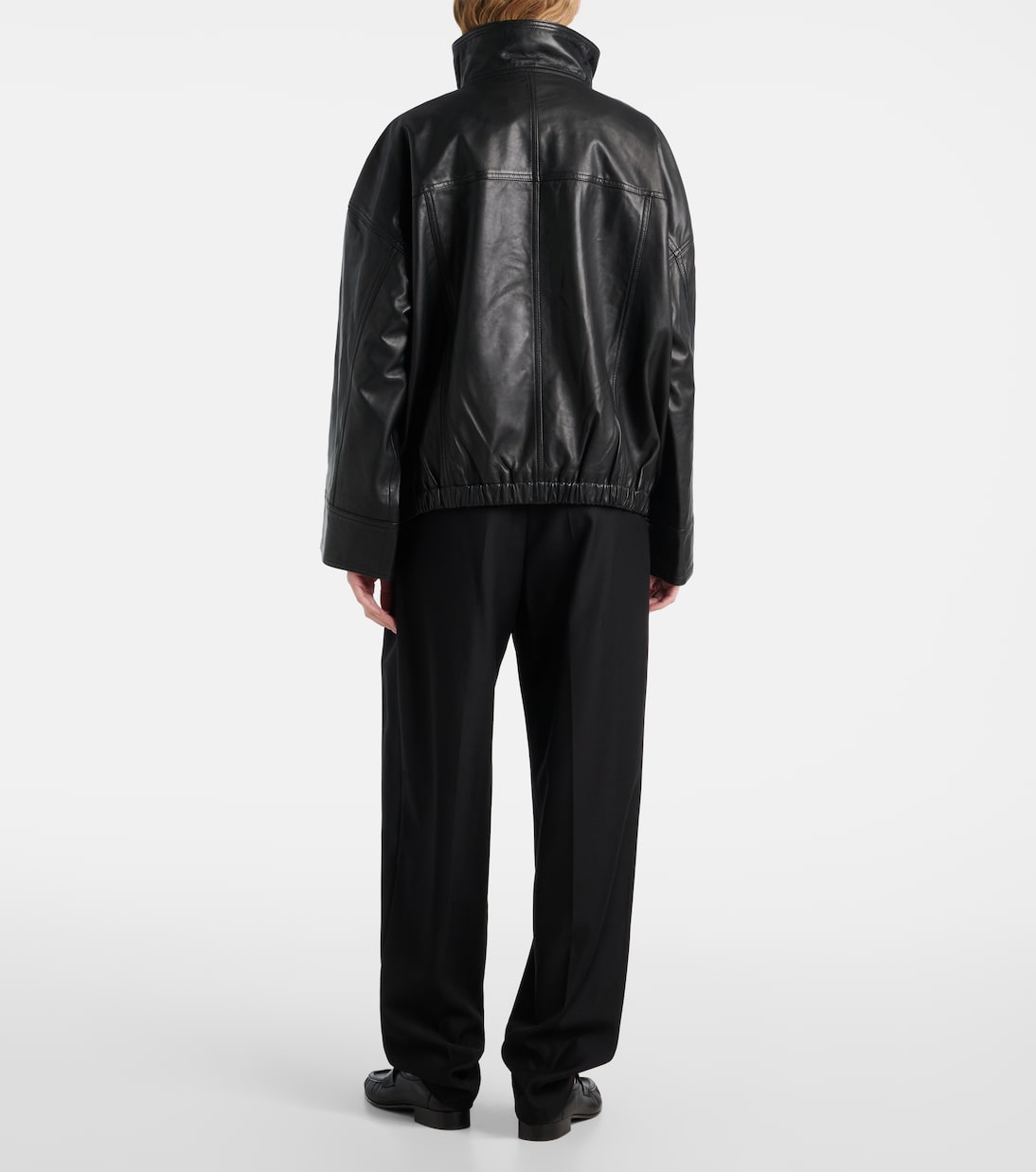 Leather bomber jacket | Róhe