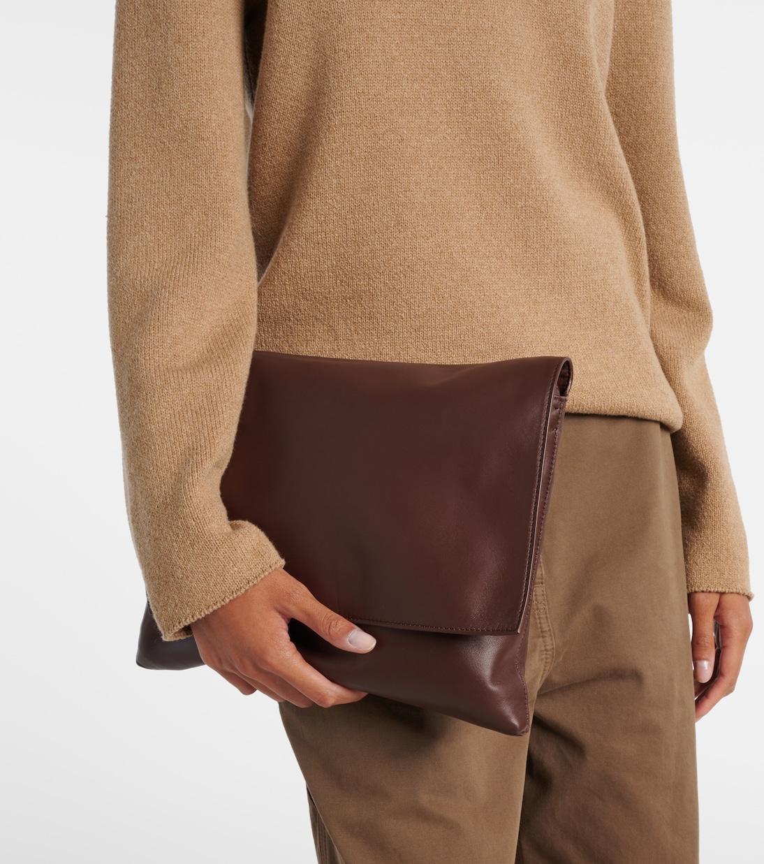 Schultertasche Nan aus Leder | The Row