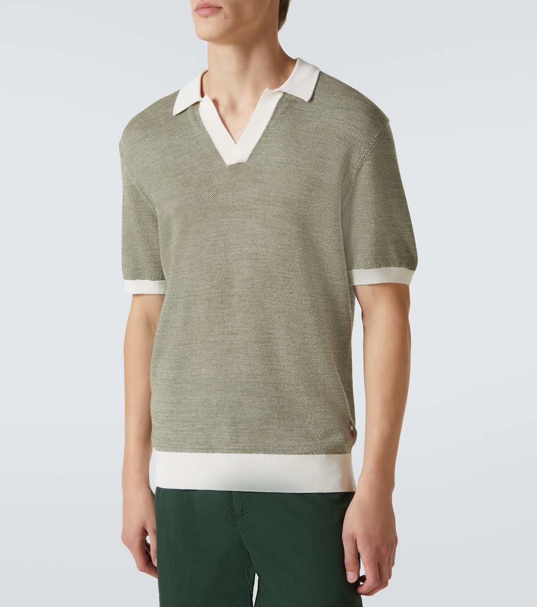Horton knitted wool and cotton polo shirt  | Orlebar Brown