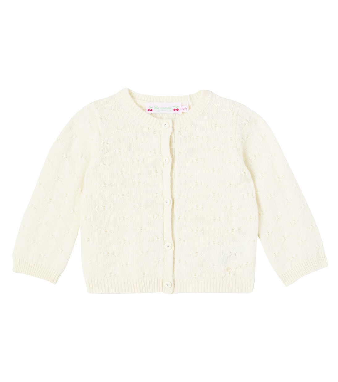Baby Tibile wool and alpaca cardigan | Bonpoint