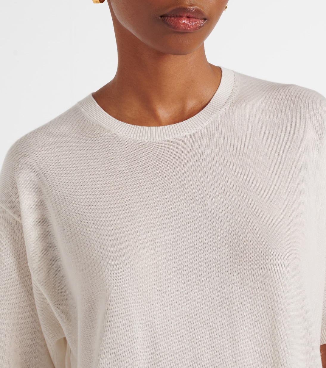 Semi-sheer T-shirt | Toteme