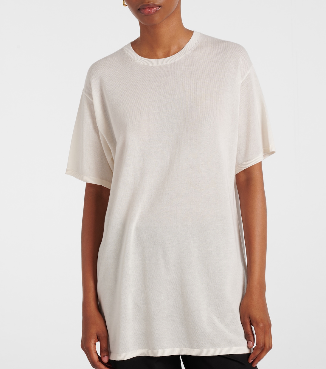 Semi-sheer T-shirt | Toteme