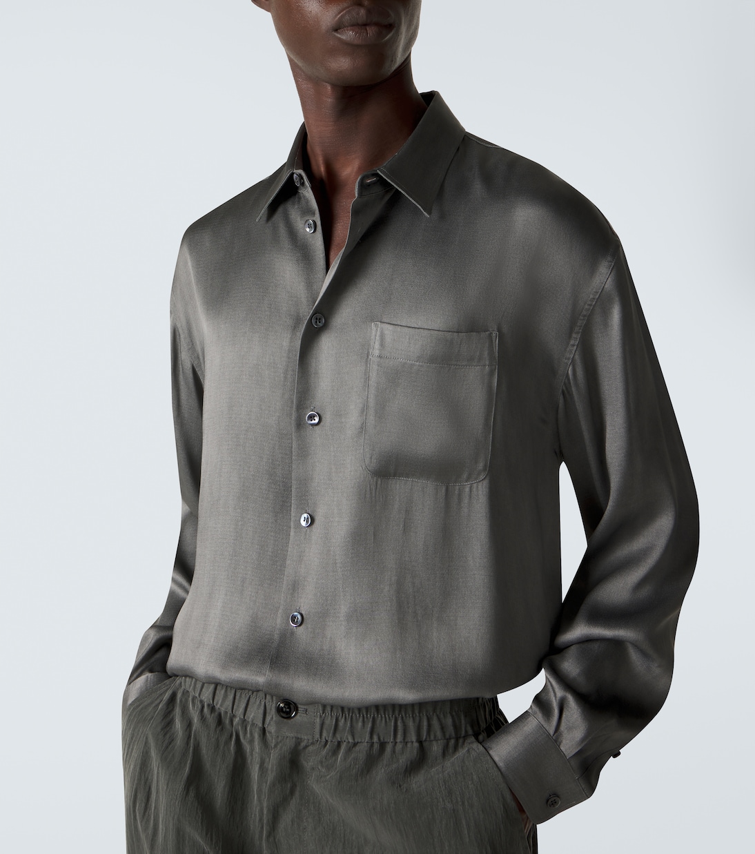 Satin shirt | Giorgio Armani