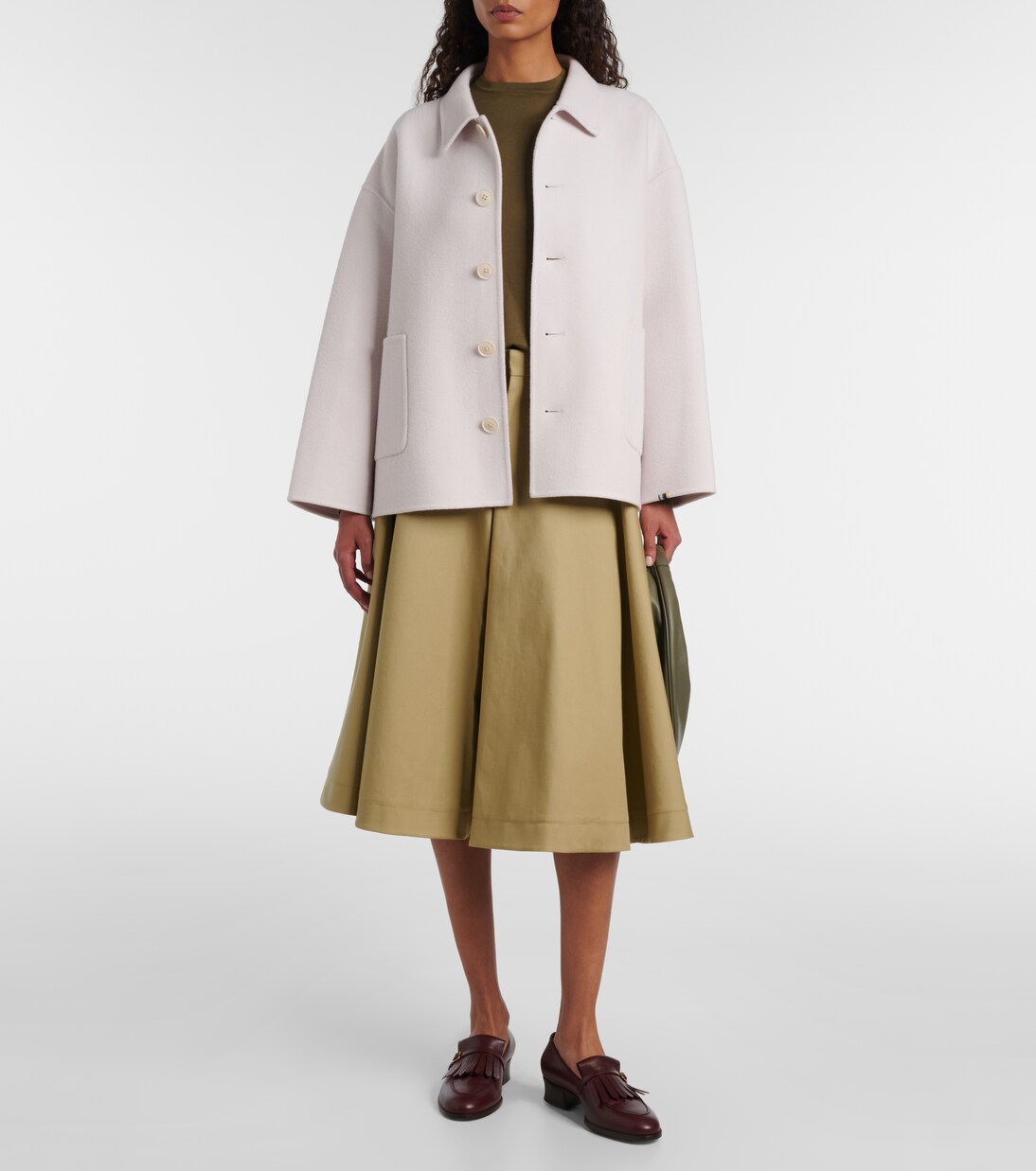 Chaqueta Maker de lana y cachemir | Extreme Cashmere