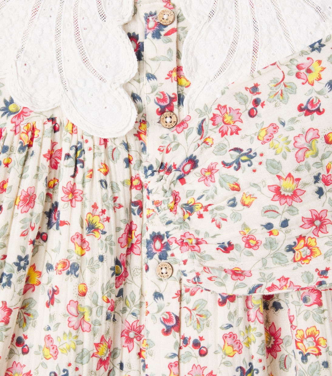 Abito Heidi in cotone con stampa floreale | Louise Misha