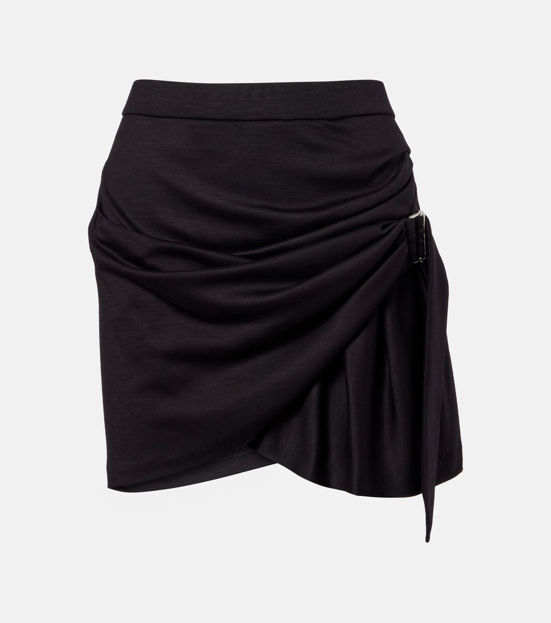 Rosaria draped virgin wool miniskirt | Isabel Marant