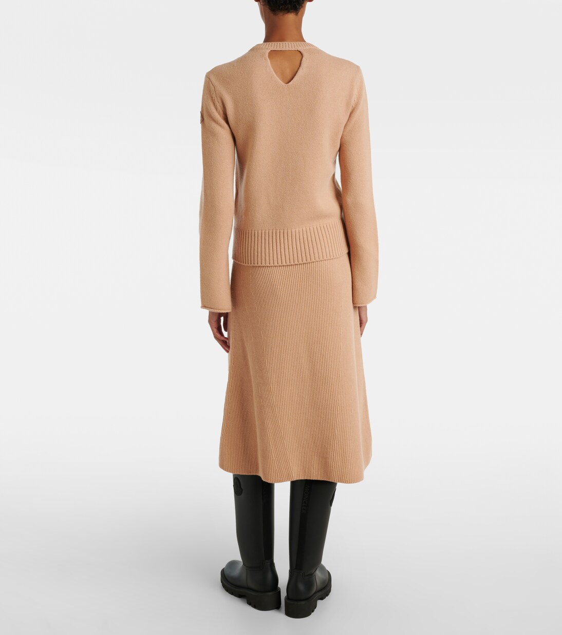 Cutout wool and cashmere sweater | Moncler