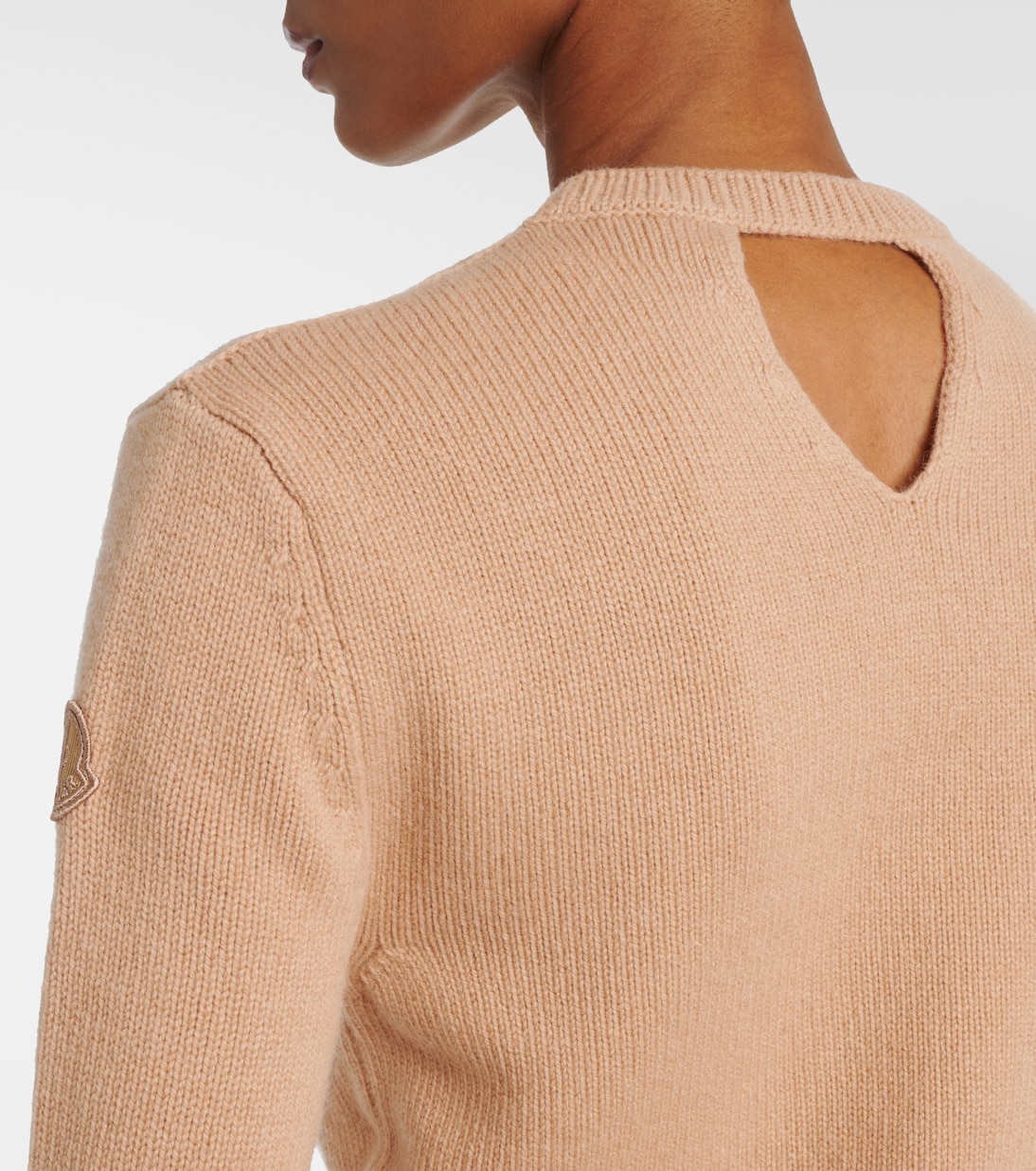 Cutout wool and cashmere sweater | Moncler