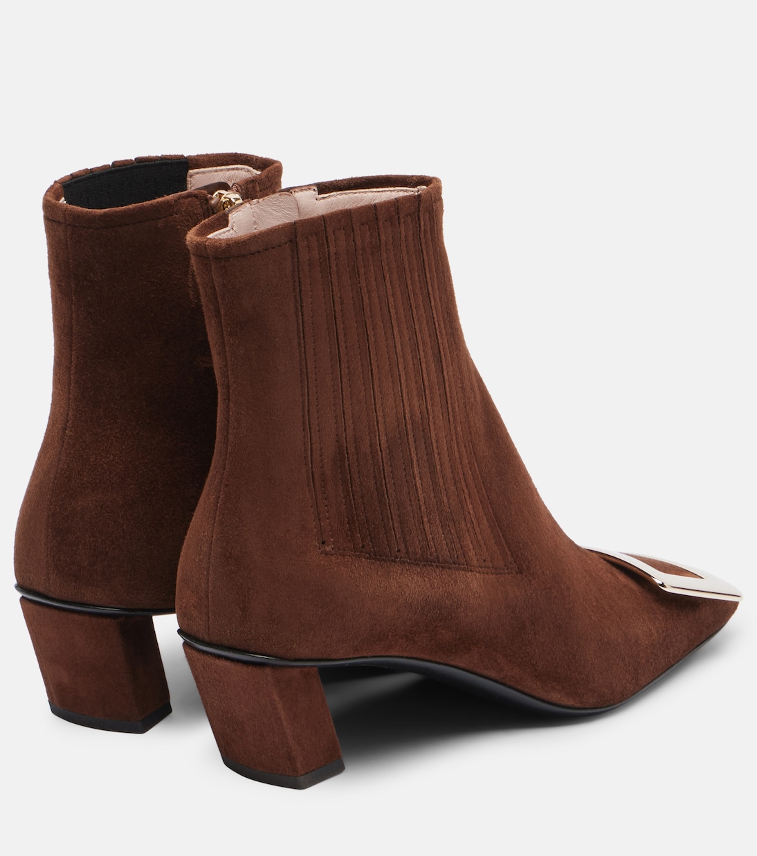 Ankle Boots Belle Vivier 45 aus Veloursleder | Roger Vivier