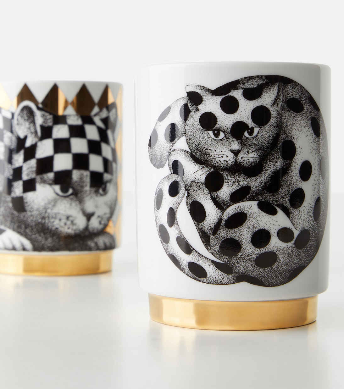 High Fidelity porcelain scented candle | Fornasetti