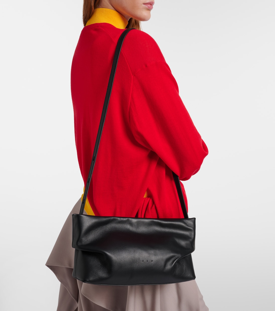 Nina Medium leather clutch | Aesther Ekme