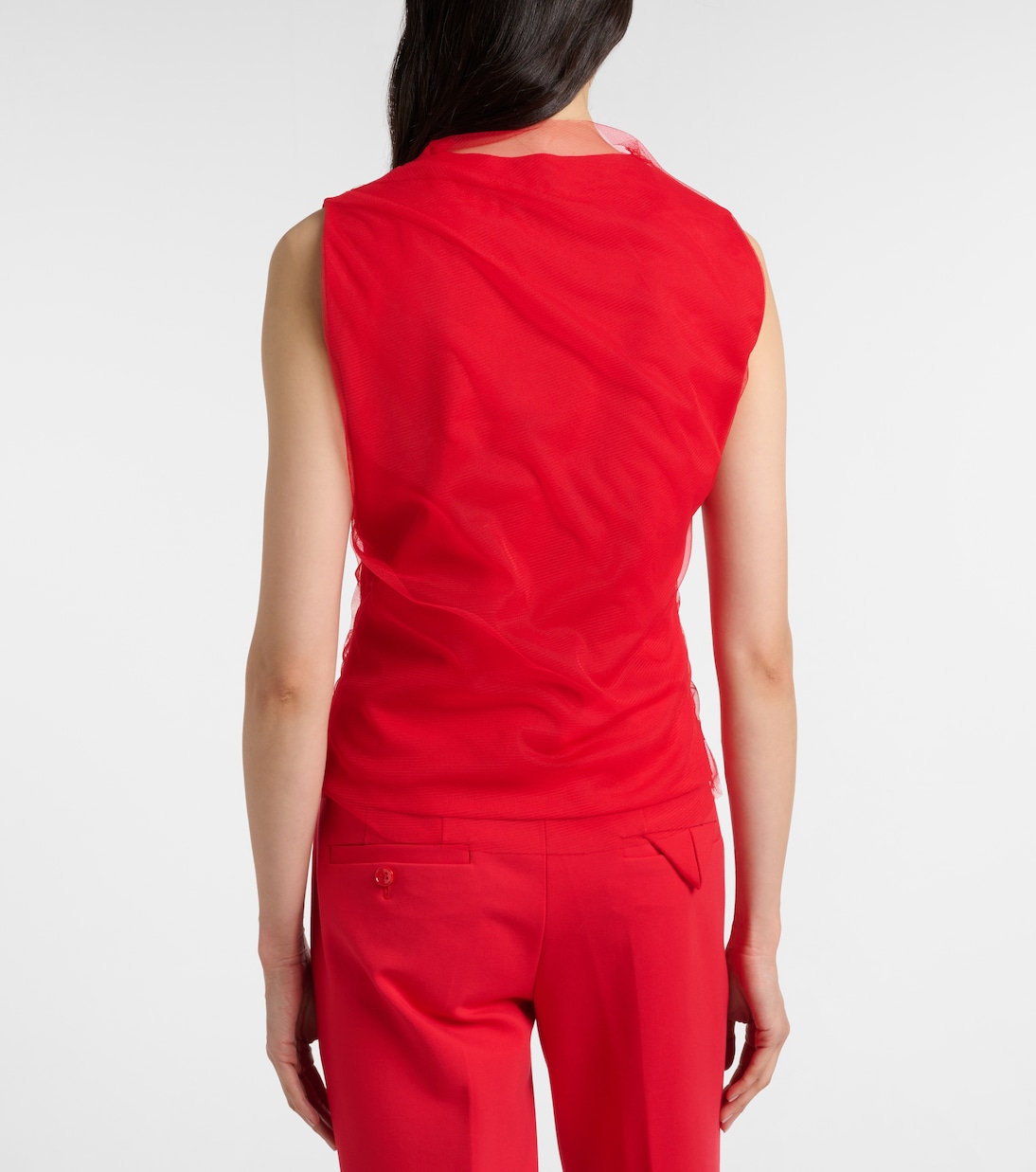 Draped tulle top | Dorothee Schumacher