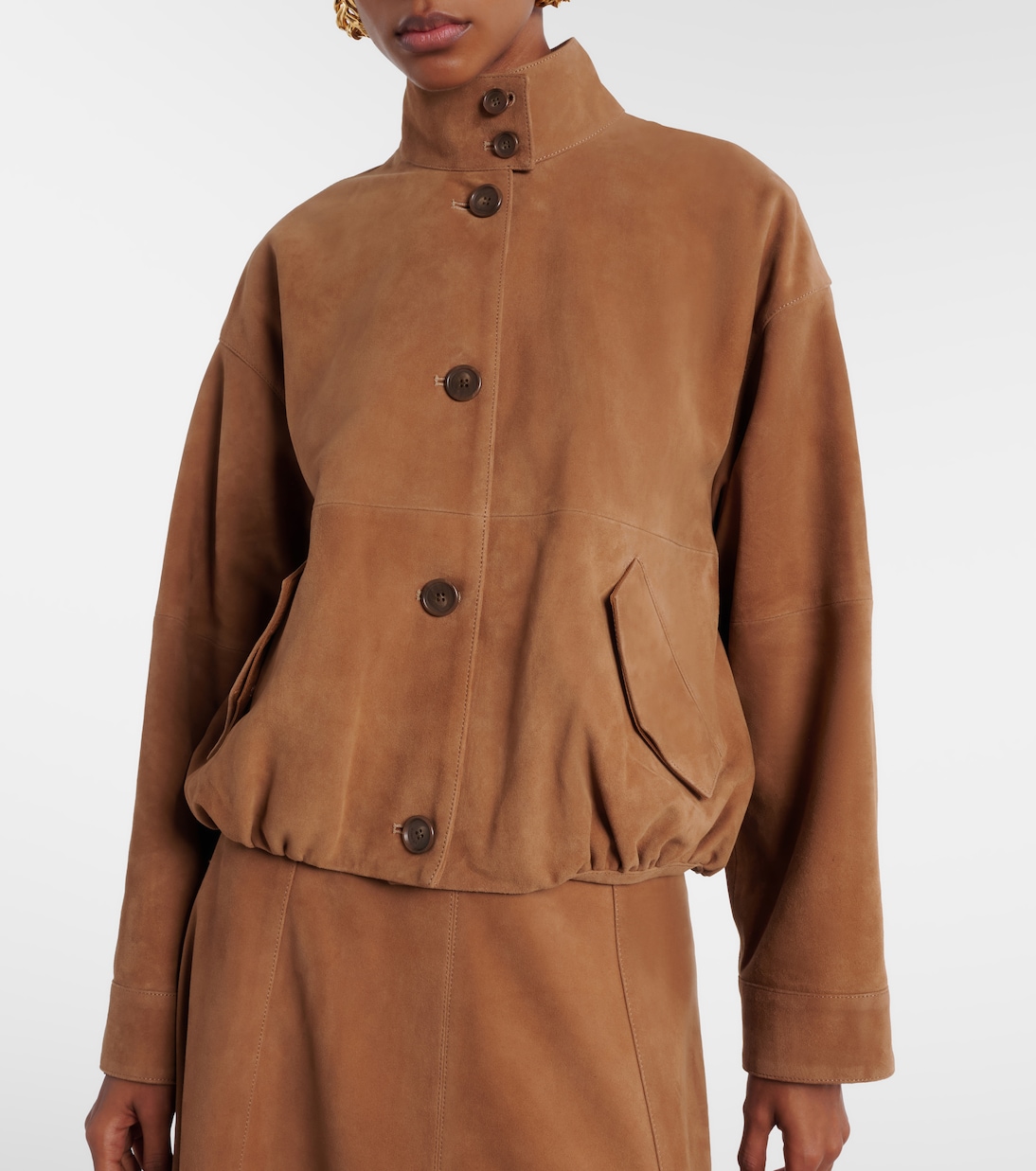 Jacke Marley aus Veloursleder | Simkhai