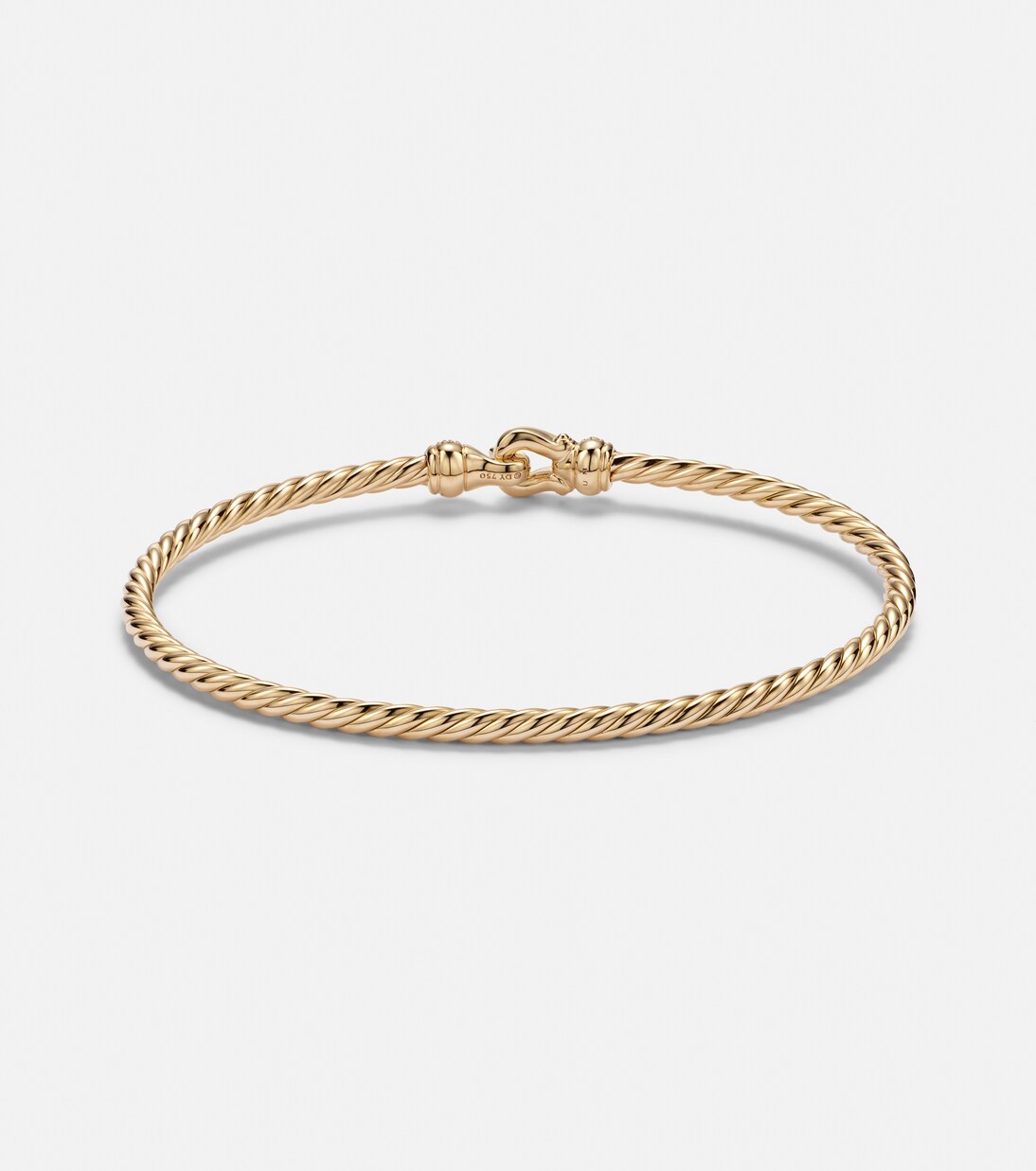Armband Cablespira® Flex Micro aus 18kt Gelbgold mit Diamanten | David Yurman