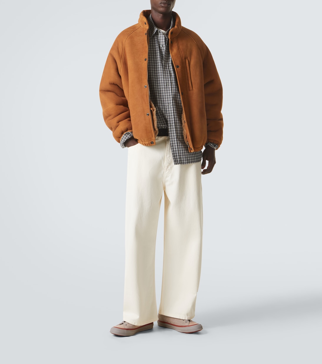 Chaqueta de ante con borrego | A.Presse