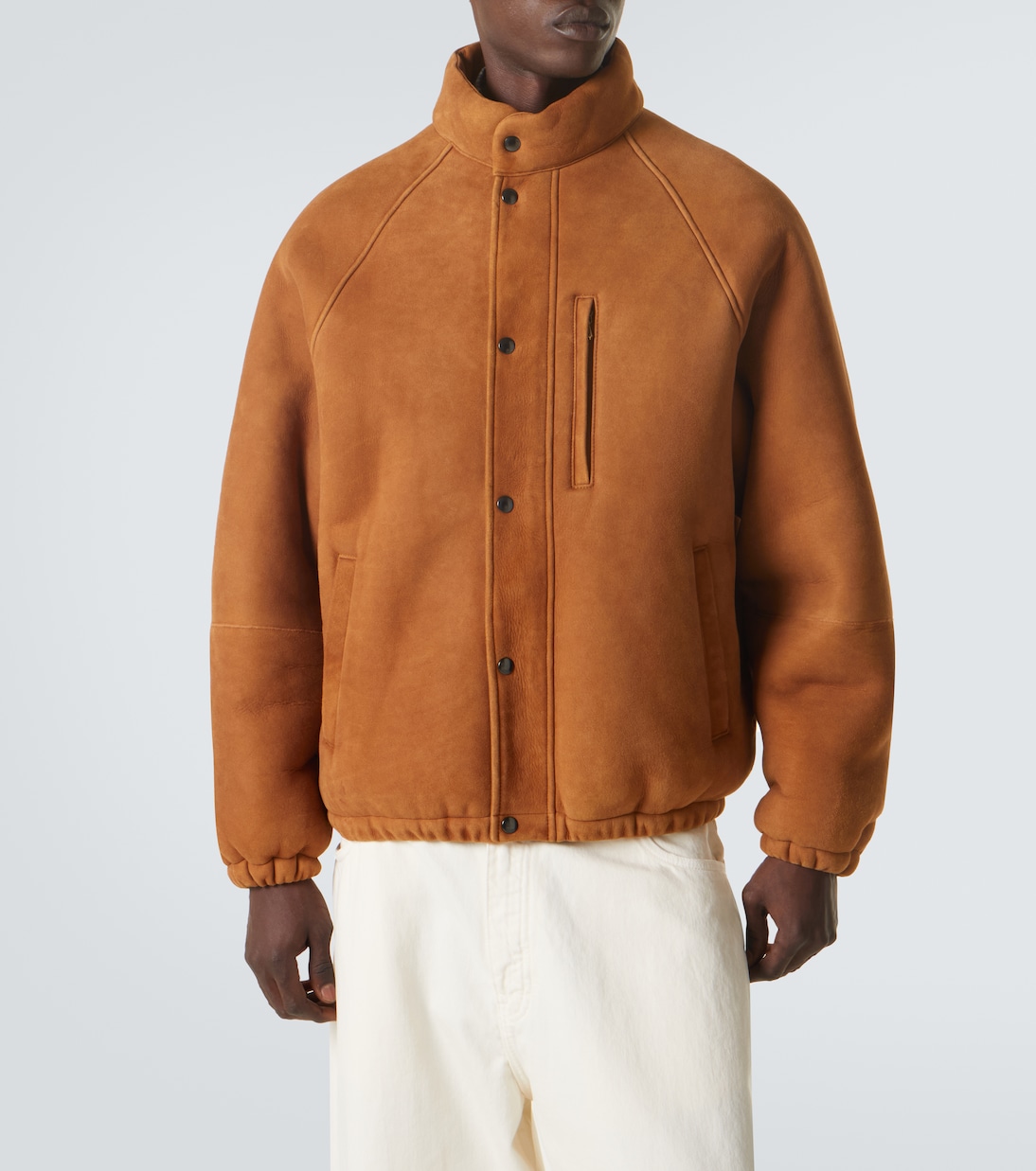 Chaqueta de ante con borrego | A.Presse